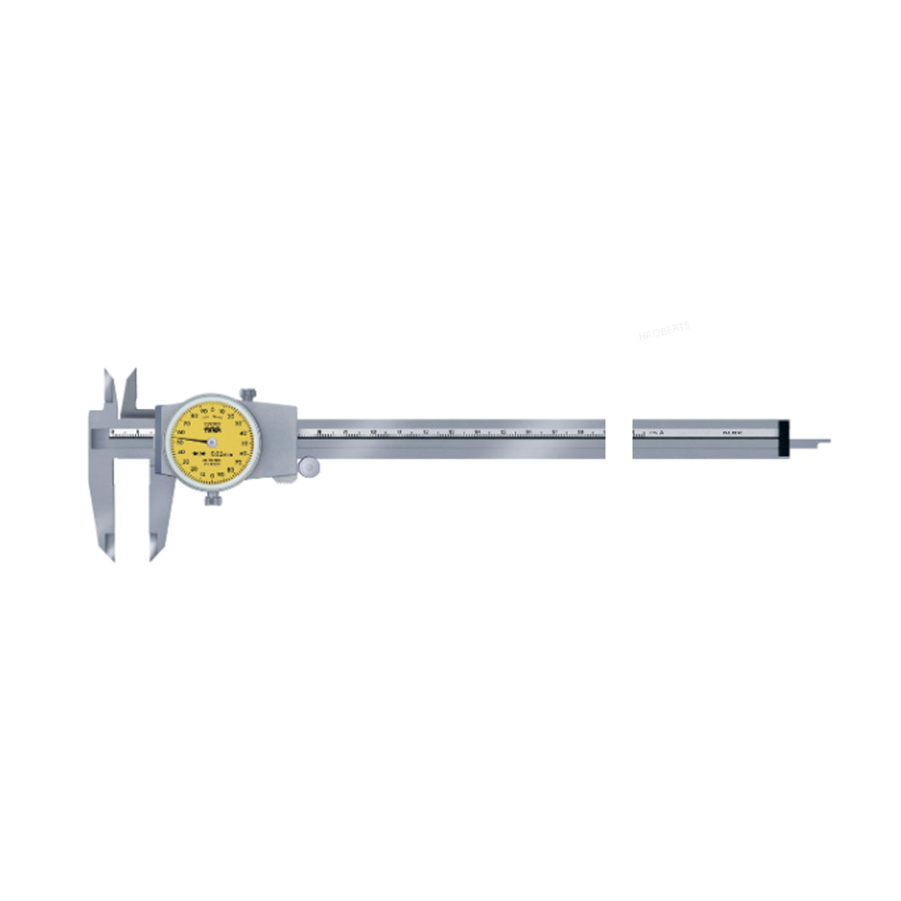 Tesa 00510046 Dial Caliper, Range 0-300mm, Graduation 0.02mm