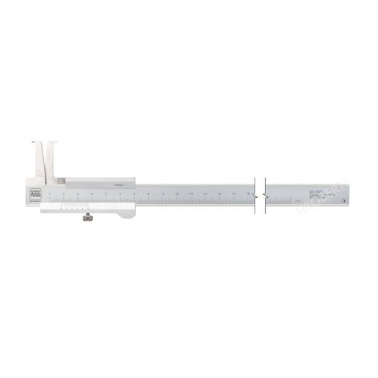 Tesa 00510383 Inside Groove Vernier Caliper, Range 26-200mm, Graduation 0.02mm