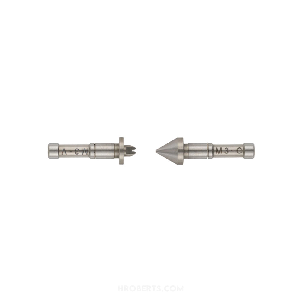 Mitutoyo 126-803 Interchangeable Tips Metric 1-1.75mm, UNF 24-14