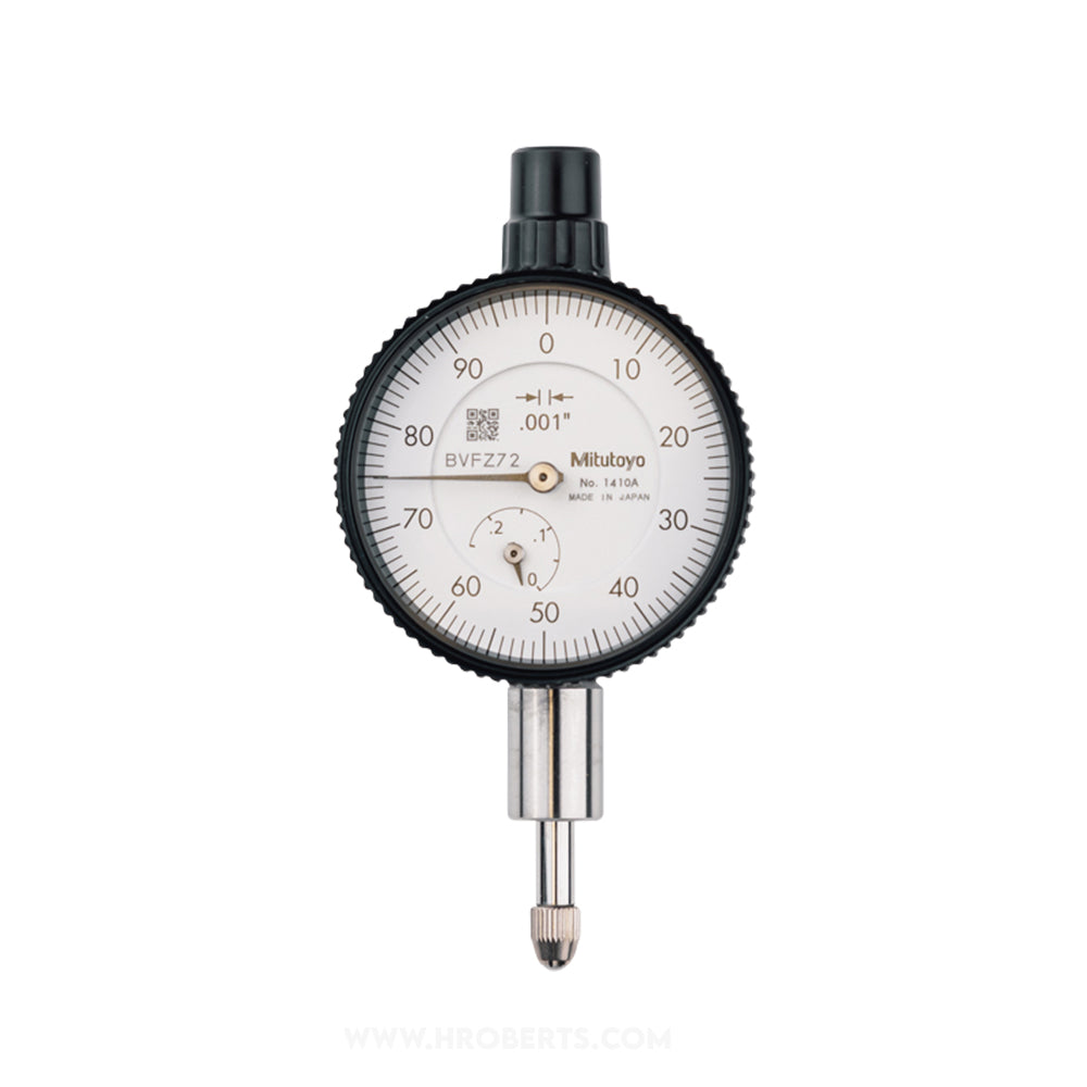 Mitutoyo 1410A-10 Dial Indicator, Graduation 0.001