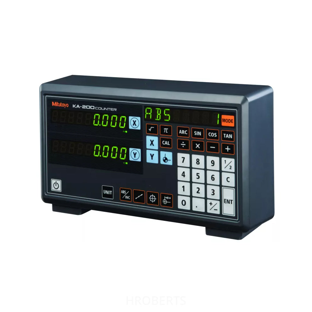 Mitutoyo 174-183E Multifunction Display KA-212, Resolution 0.05 - 0.0001mm (AT100 Series) 0.01 - 0.001mm (AT715 Series), Scale Input Ports 2