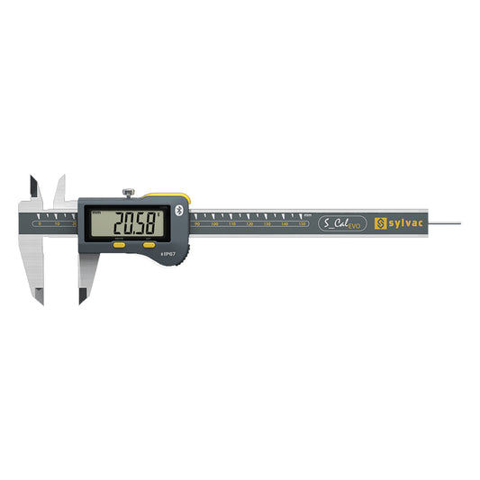 Sylvac 30-810-1516 Digital Caliper, Range 0-150mm, Resolution 0.01mm