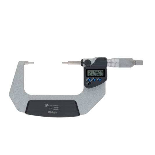 Mitutoyo 331-353-30 Digimatic Digital Spline Micrometer, Range 2-3" /  50.8-76.2mm, Resolution 0.00005" / 0.001mm, IP65, with SPC Data Output