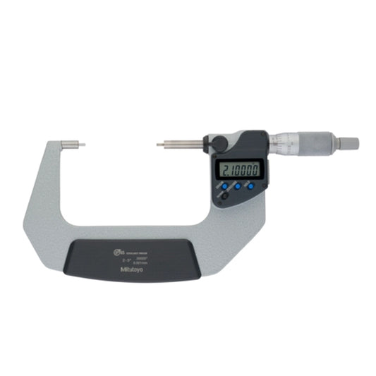 Mitutoyo 331-363-30 Digimatic Digital Spline Micrometer, Range 2-3" /  50.8-76.2mm, Resolution 0.00005" / 0.001mm, IP65, with SPC Data Output