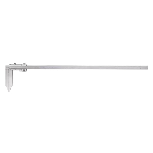 Mitutoyo 534-108 Vernier Caliper Long Jaw, Range 0-1000mm / 0-40" Graduation 0.02mm / 0.001" with Fine Adjustment