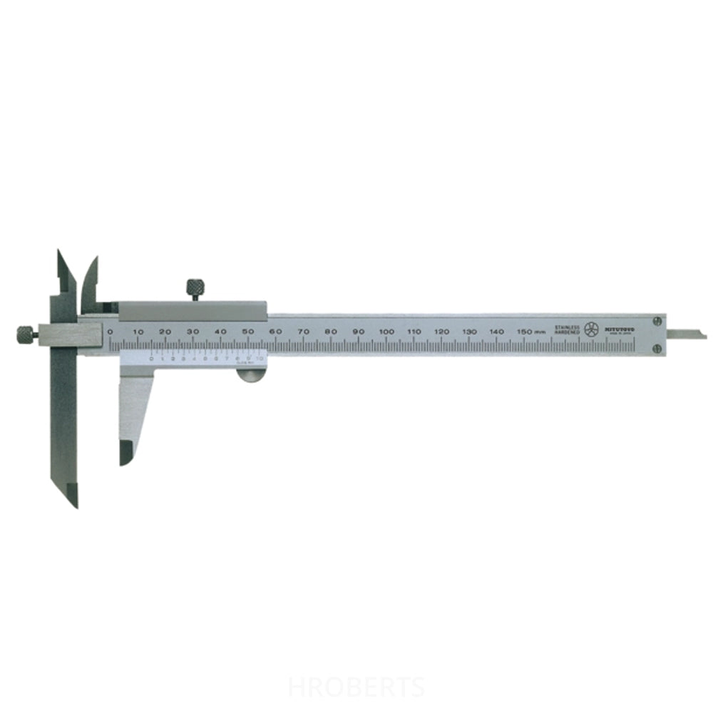 Mitutoyo 536-103 Caliper (adjustable measuring) jaw Vernier Caliper Offset Jaw Type, Range 0-300mm, Graduation 0.05mm