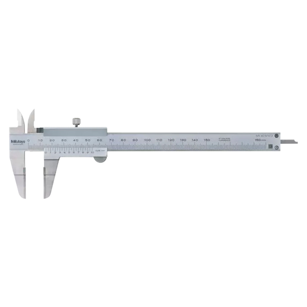 Mitutoyo 536-134 Vernier Caliper Blade Type, Range 0-150mm, Graduation 0.05mm