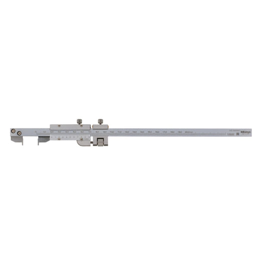 Mitutoyo 536-172 Vernier Caliper Hook Jaw Type, Range 0-200mm, Graduation 0.02mm