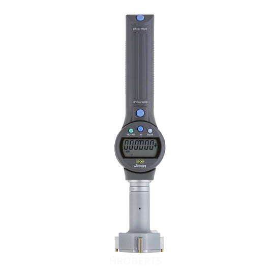 Mitutoyo 568-472 Abolute Digmatic Digital Borematic Snap-Open Bore gauge, 3-Point Contact, Range 3-3.5" / 76.2-88.9mm, Resolution 0.00005" / 0.001mm with SPC Data Output