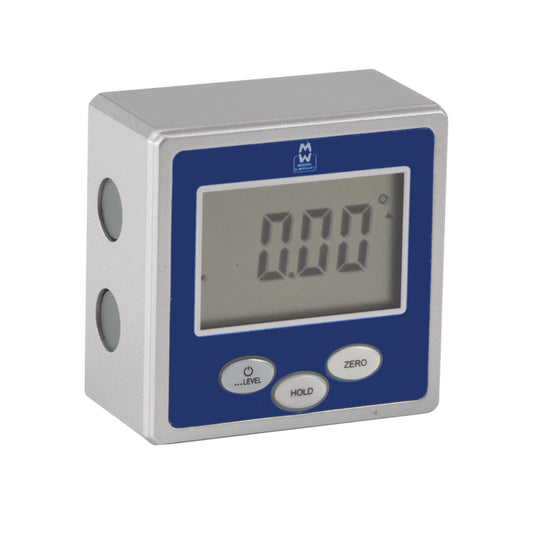 Moore & Wright MW570-01 Digital Mini-Mag Level, Range 360 Degrees, Dimensions: L=60mm x H=60mm x W=35mm