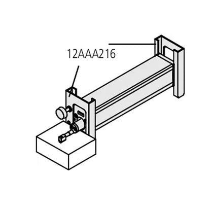 Mitutoyo 12AAA216 Support feet set