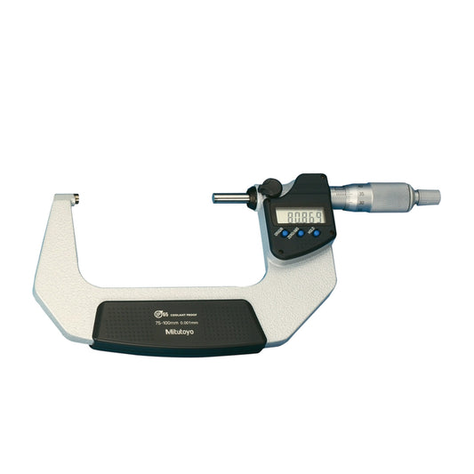 Mitutoyo 293-243-30 Digimatic Digital Micrometer, Range 75-100mm, Resolution 0.001mm, IP65