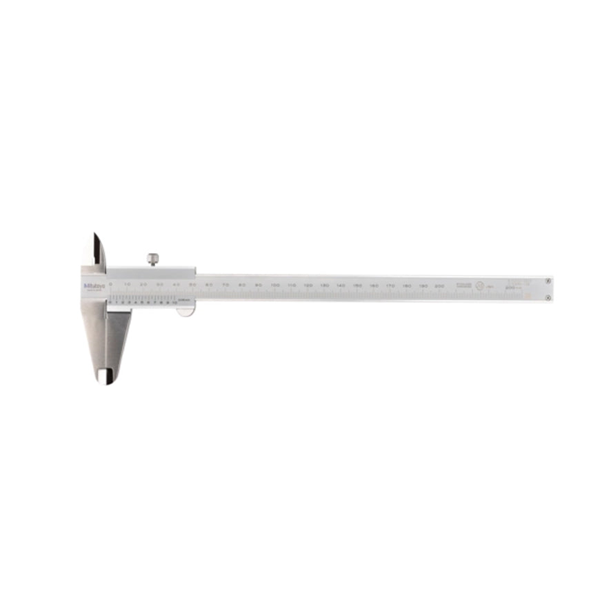 Mitutoyo 530-108 Vernier Caliper, Range 0-200mm, Graduation 0.05mm