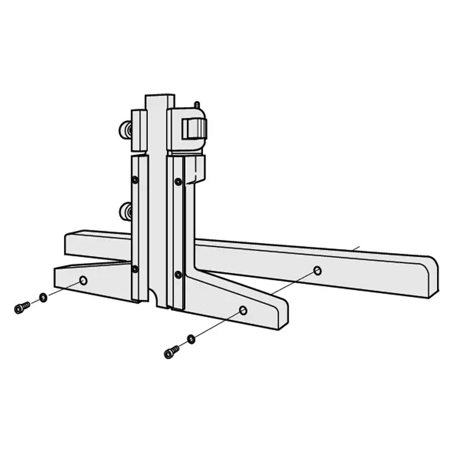 Mitutoyo 900372 Extension Base Length 320mm for Depth Gauges up to 300mm Range