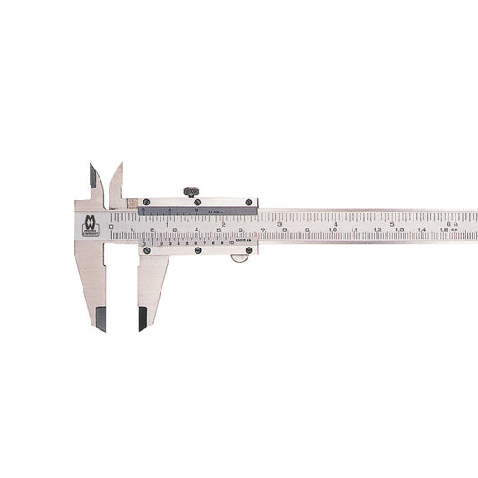 Moore & Wright MW100-30BI Vernier Caliper, Range 0-300mm / 0-12", Graduation  0.02mm / 0.001"