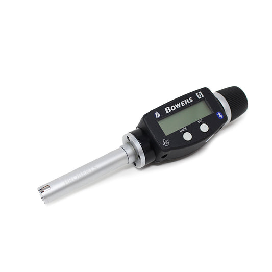 Bowers XTD12I-BT Digital Bore Gauge, Range 1/2-5/8", Resolution 0.00005", 3-Point Contact with Bluetooth, Supplied with Setting Ring and Ukas Certificate